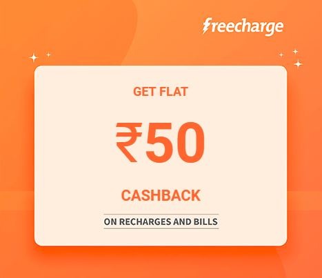 (Selected Users) Freecharge - Get Free Recharge worth Rs 50 - AllTrickz