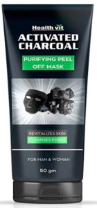 Healthvit Activated Charcoal Purifying Peel-Off Mask, 50g