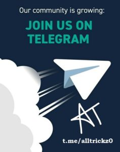 Subscribe to AllTrickz Telegram Channel