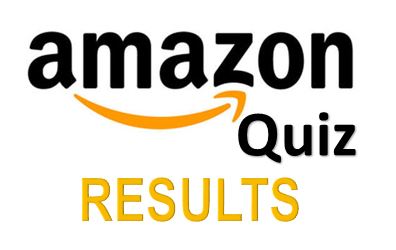 Amazon Quiz Results