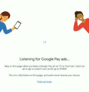 Google Pay On Air Listening