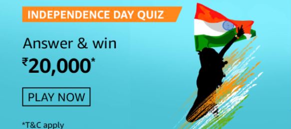 Amazon Independence Quiz Answers