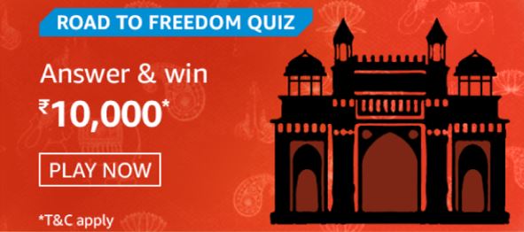 Amazon Road to Freedom Quiz Answers