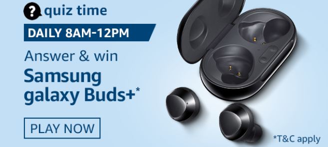 Amazon Samsung Galaxy Buds Quiz