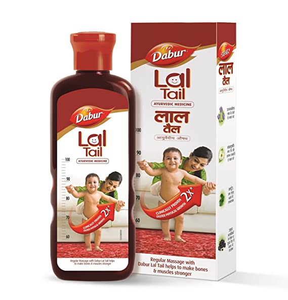 Dabur Lal Tail 500ml – Ayurvedic Baby Oil 500 ml AllTrickz.jpg