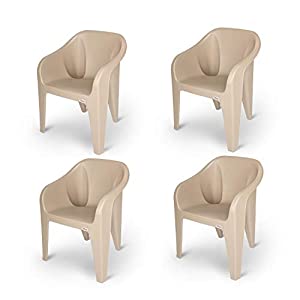 Supreme Futura Plastic Chairs for Home and Office (Set of 4 AllTrickz.jpg