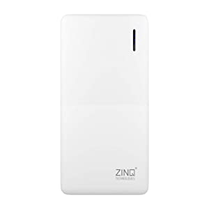 Zinq 20000mAh Li Polymer Power Bank with 18W PD and QC 3.0 Quick Charge Z20KP  White  AllTrickz.jpg