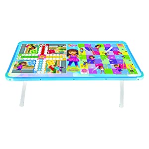 Zitto Dora   Friends Multipurpose Wooden Gaming Foldable Table   Multicolor AllTrickz.jpg