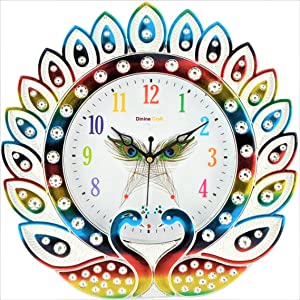 Dinine Craft® Wall Clock for Home  Multi 01  AllTrickz.jpg