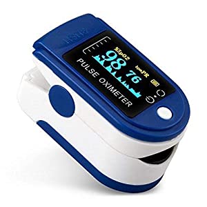 Homepro Oximeter Blood Oxygen Saturation Monitor Fingertip Oxygen Meter AllTrickz.jpg