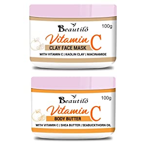 Beautilo Daily Care Pack  Vitamin C Body Butter   Vitamin C Clay Face Mask  AllTrickz.jpg