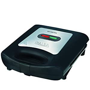 Inalsa Easy Toast INOX 750 Watt 2 Slice Sandwich Maker  Black AllTrickz.jpg