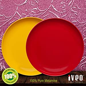 Iveo 100% Melamine Dinner Plate 10 AllTrickz.jpg