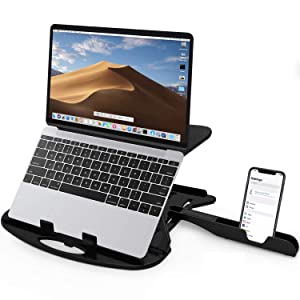 Dyazo Adjustable Laptop Stand Riser Ventilated Portable Foldable Compatible with MacBook Notebook  12 Inch  AllTrickz.jpg