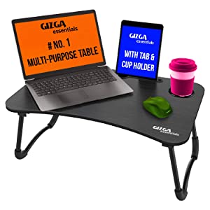 Gizga Essentials Multi Purpose Portable   Foldable Wooden Desk for Bed Tray AllTrickz.jpg