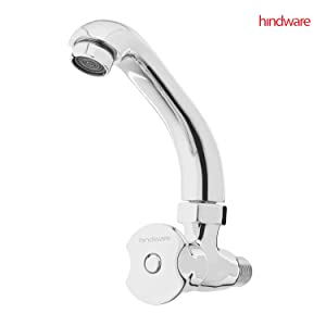 Hindware Lyra F920037CP Brass Sink Cock for Kitchen with Regular Spout  Chrome Finish  AllTrickz.jpg