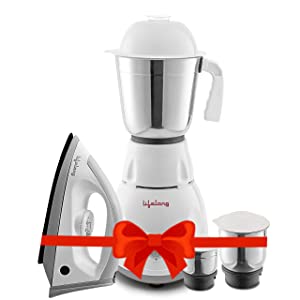 Lifelong Power   Pro 500 Watt 3 Jar Mixer Grinder and 1100 Watt Dry Iron Super Combo  1 Year Warranty  AllTrickz.jpg